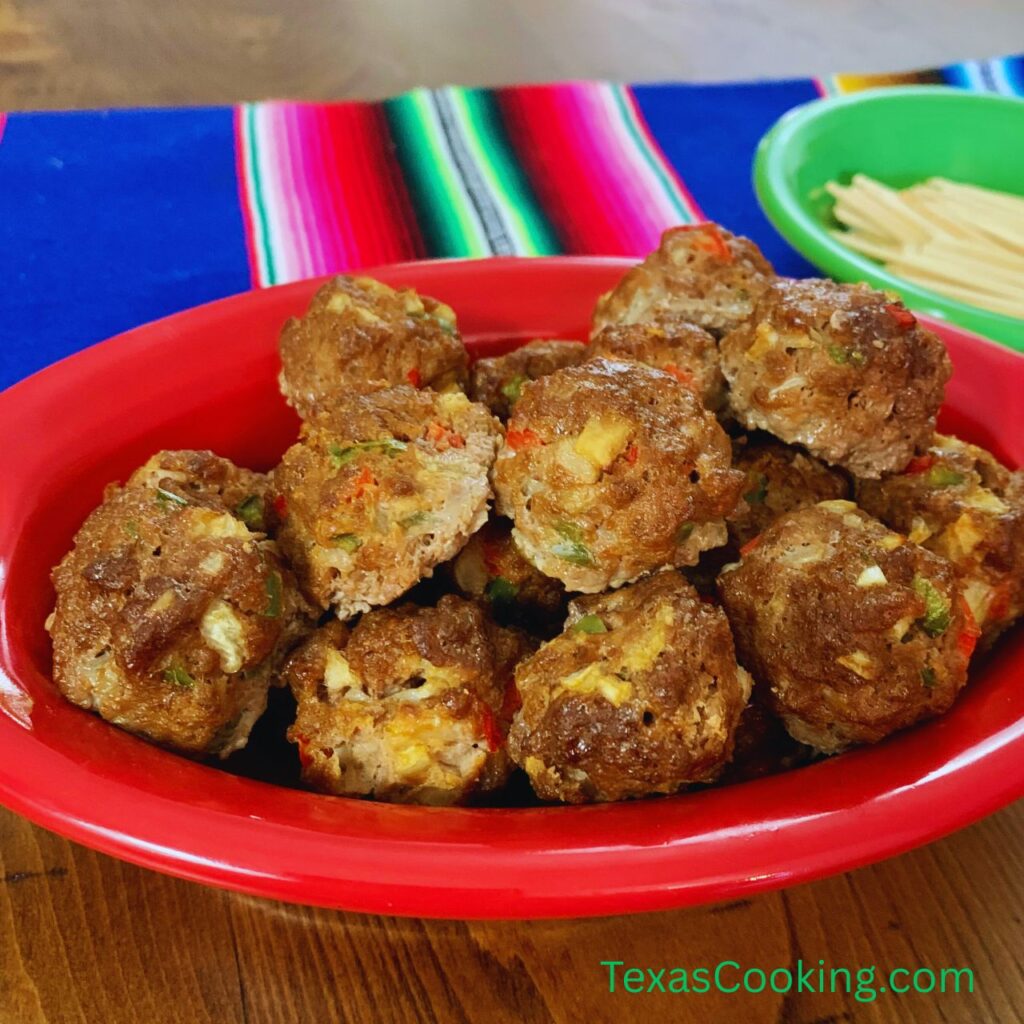 Albondigas Meatballs appetizer