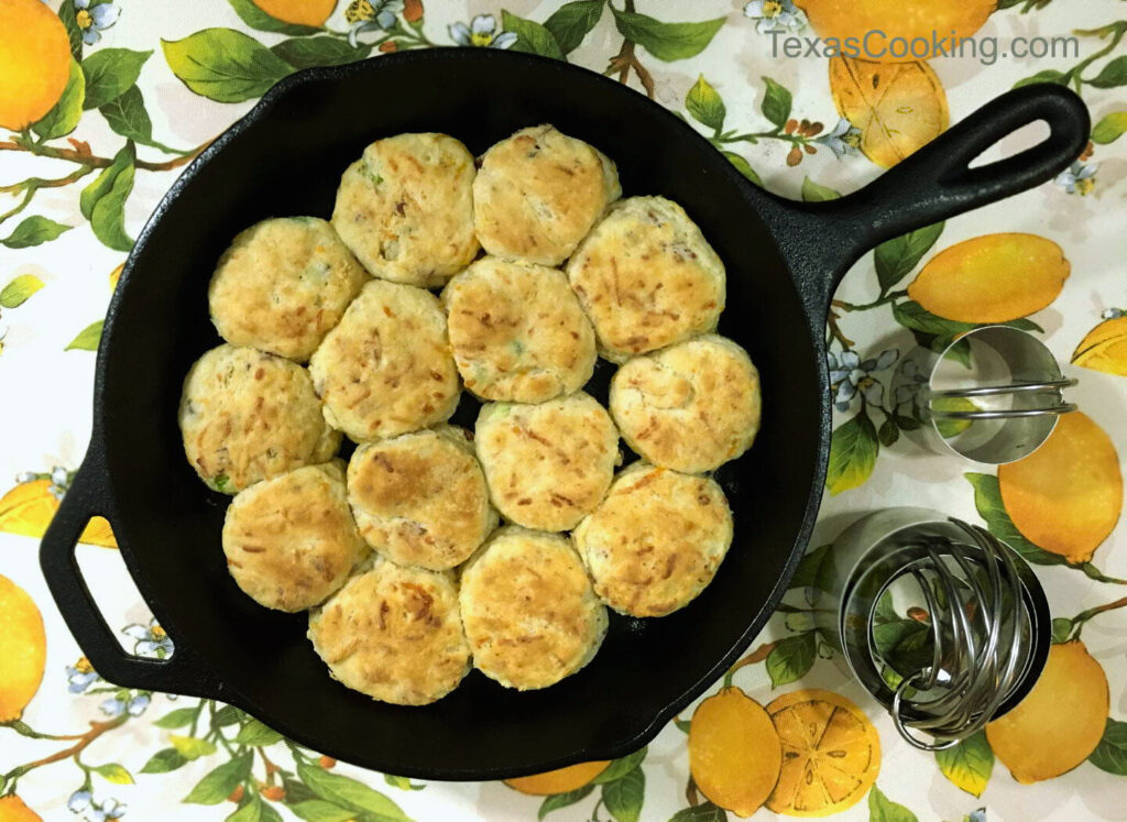 Bacon Onion Cheese Biscuits