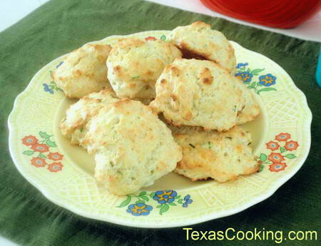 Cheesy Chive Biscuits