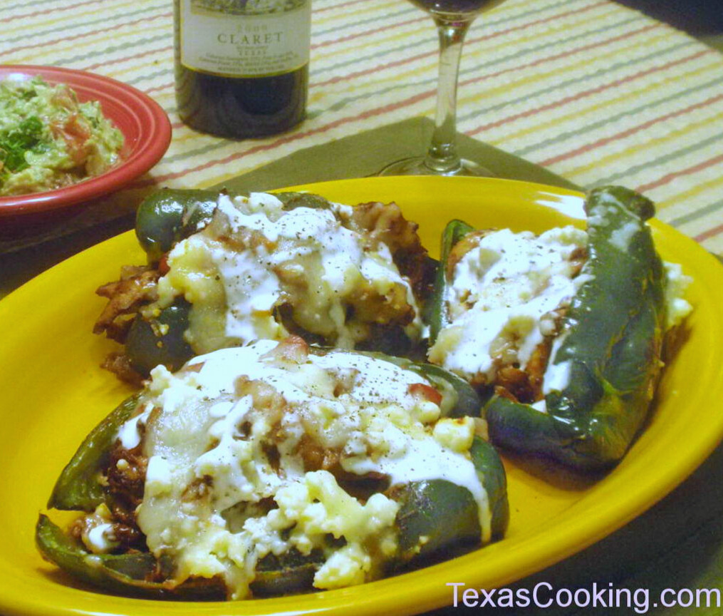 Chicken Chile Rellenos