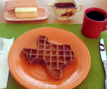 Cinnamon Raisin Waffles