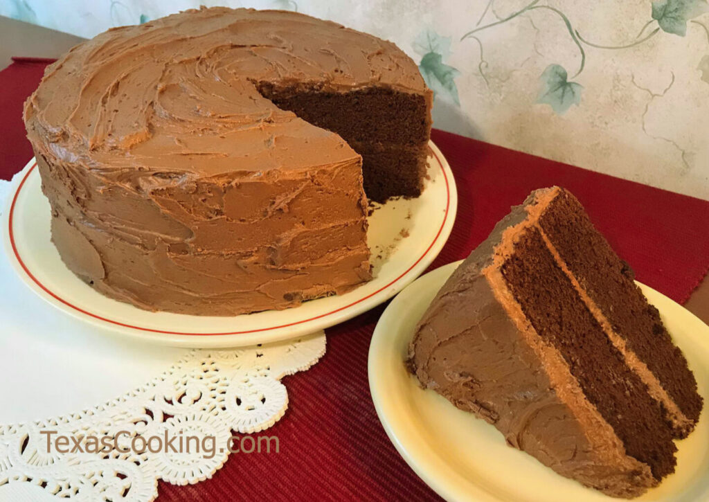 Coffee Devil's Food Cake