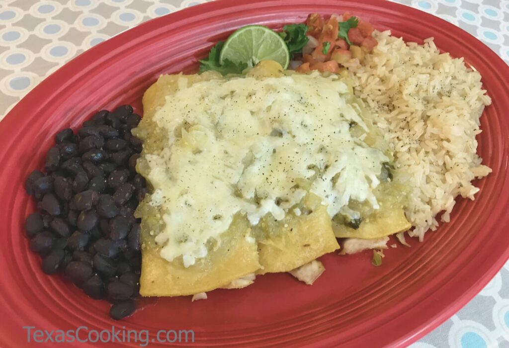 Enchiladas Verdes