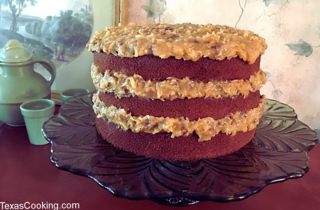 German Sweet Chocolate Cake
