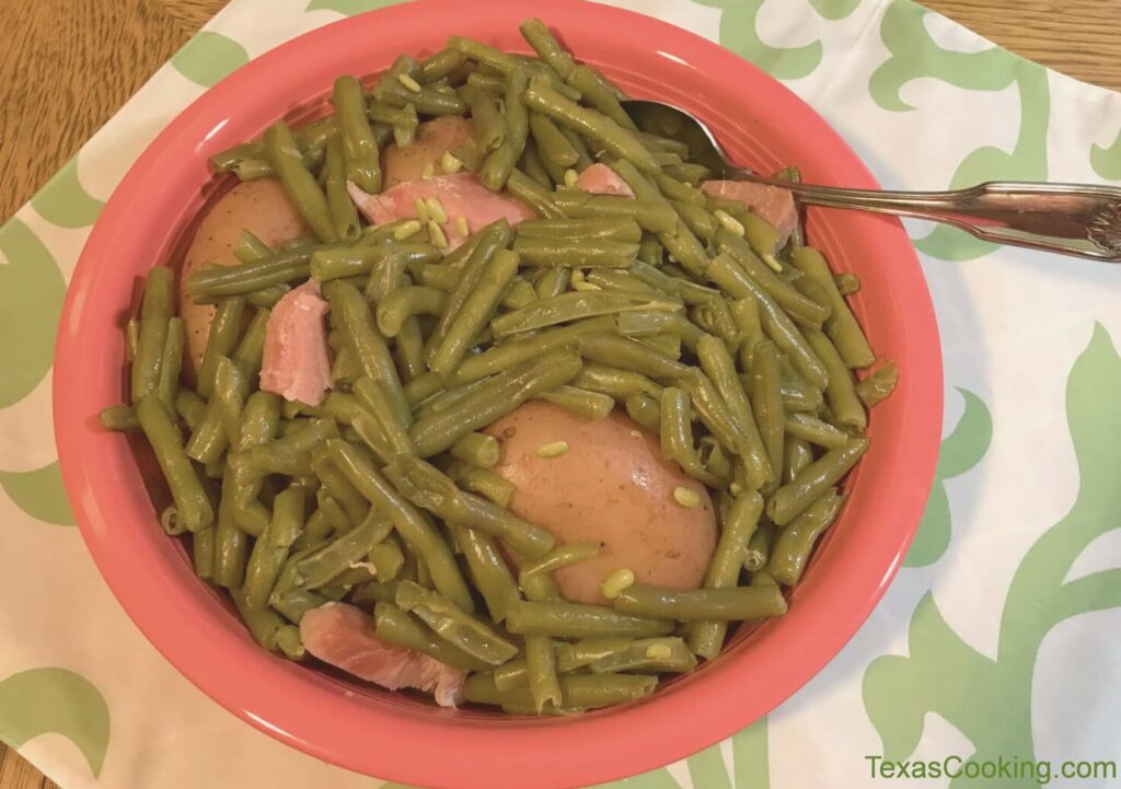 Green Beans and New Potatoes