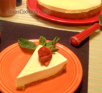 No-Bake Grapefruit Cheesecake