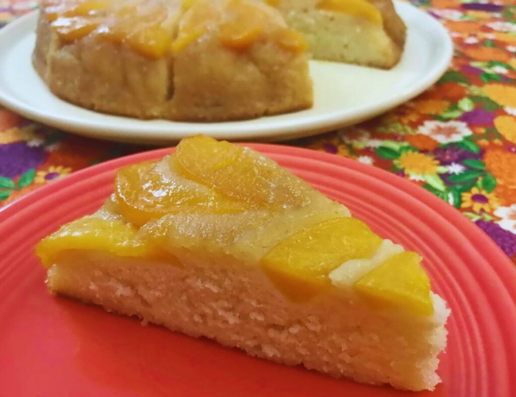 Peach Upside-Down Cake