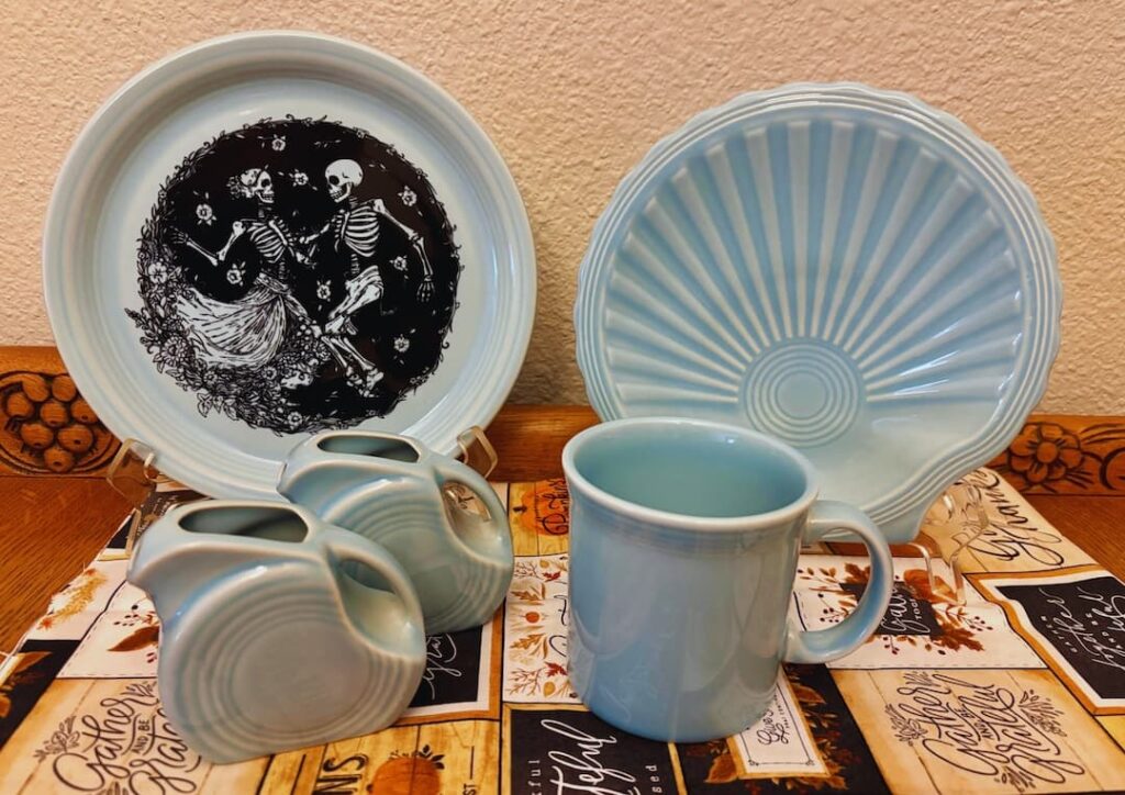 Sky Fiestaware Dinnerware