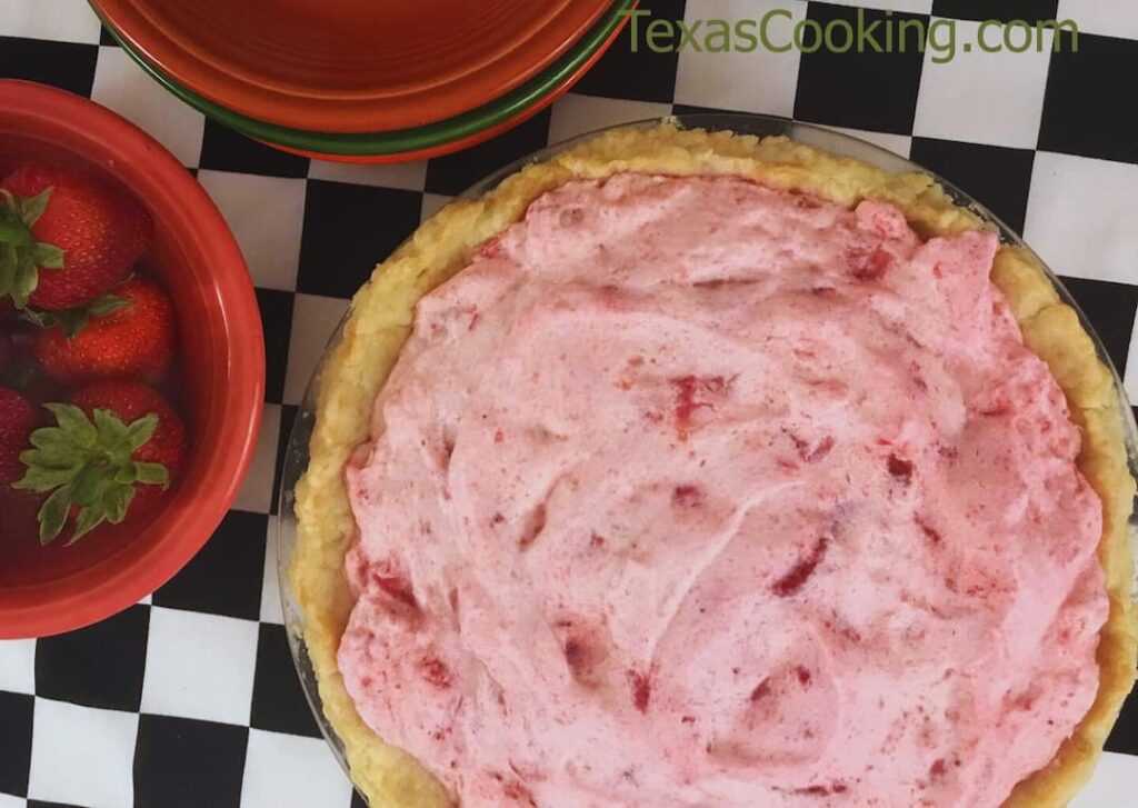 Strawberry Chiffon Pie
