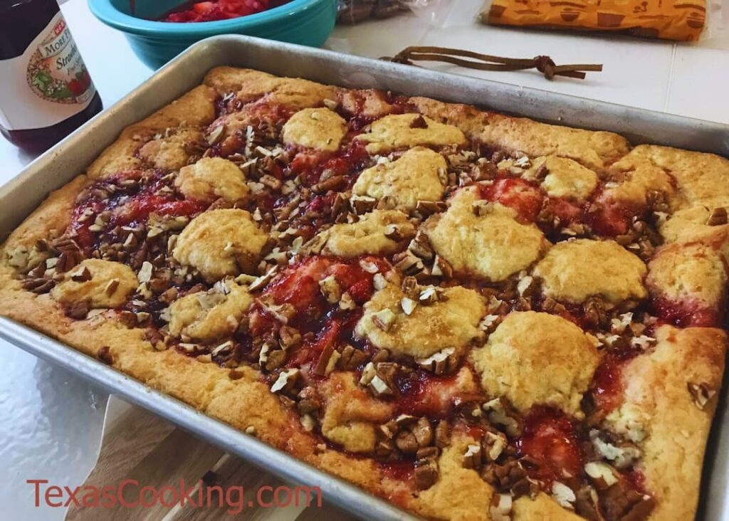 Strawberry Coffee Cake