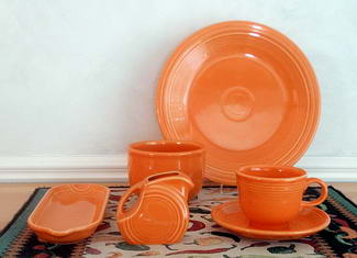 Tangerine Fiestaware