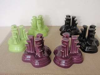 Fiesta Pyramid Candlesticks