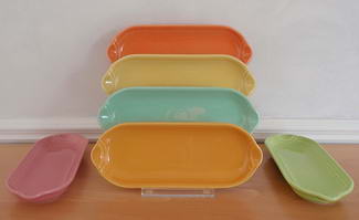 Fiestaware Relish Trays
