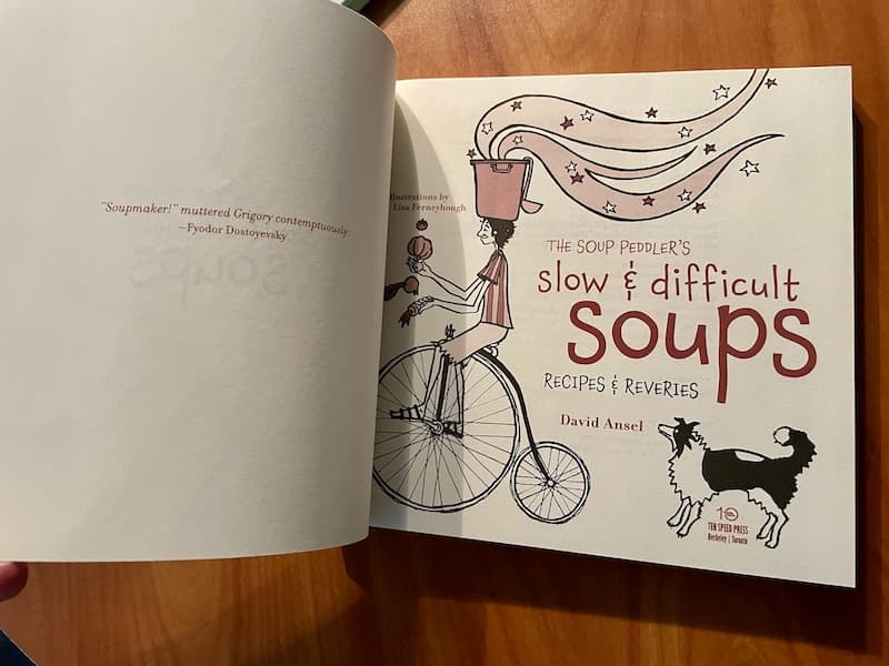 The Soup Peddler Book Inside