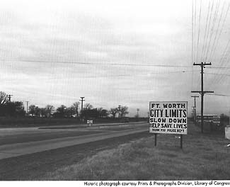 Lancaster St Fort Worth 1942