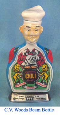 Woods Beam Chili Bottle n the Sixties