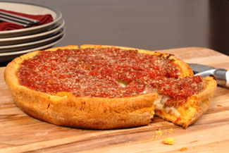 Texas Deep Dish Pizza