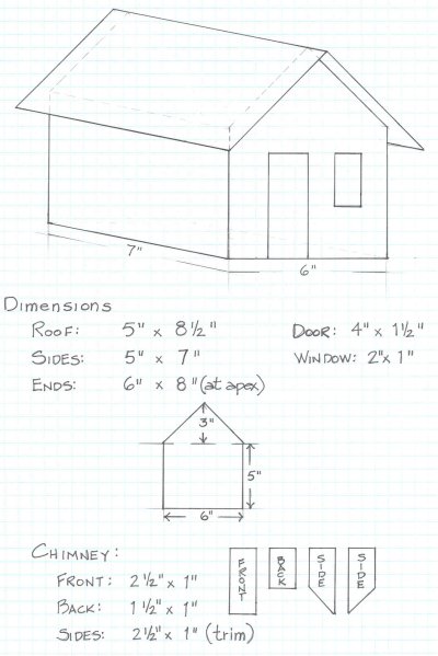 Gingerbread House Plans